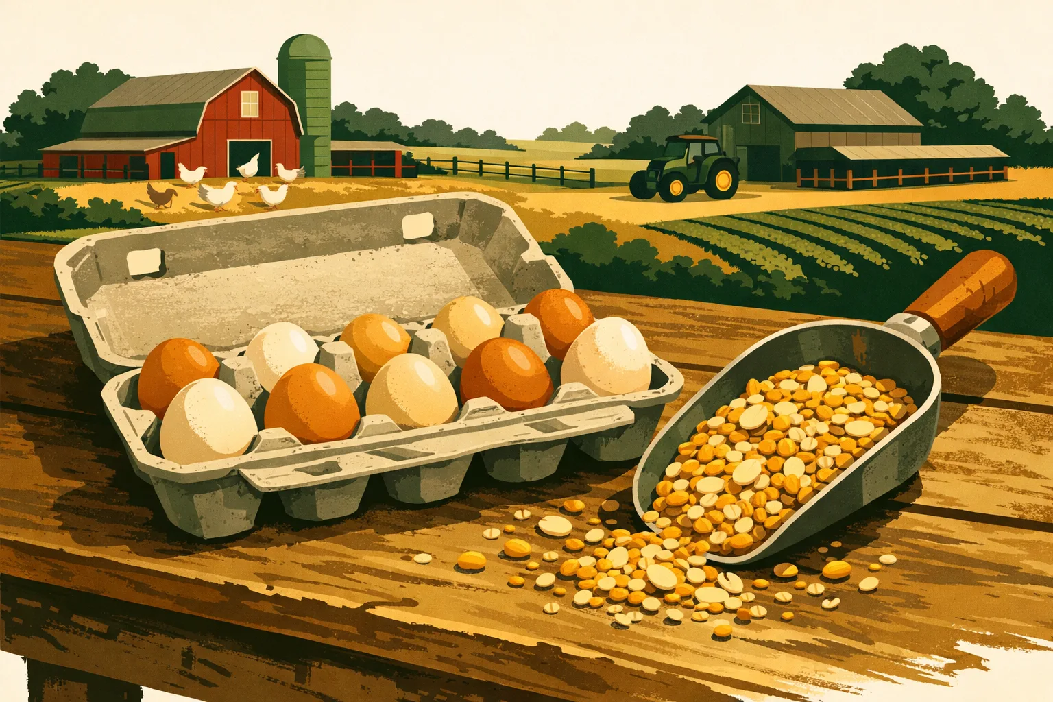 Chicken Feed Cost Per Dozen Eggs in 2026: The Number Few Flock Owners Track