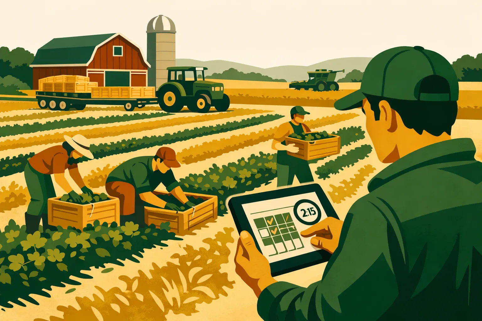 Farm Labor Hours: 4 Tracking Methods Tested Across a Full Season